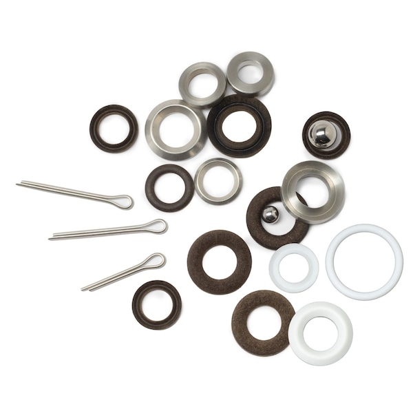 Bedford Precision Repair Kit for 23:1 Monark, EH333 Leather/Teflon/SS